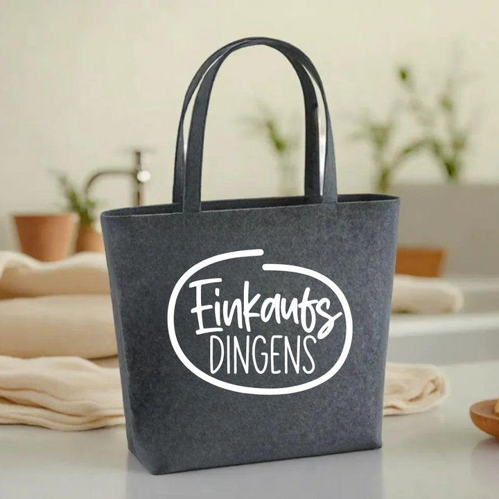 Filztasche Einkaufs Dingens 🛍️ - Lounis