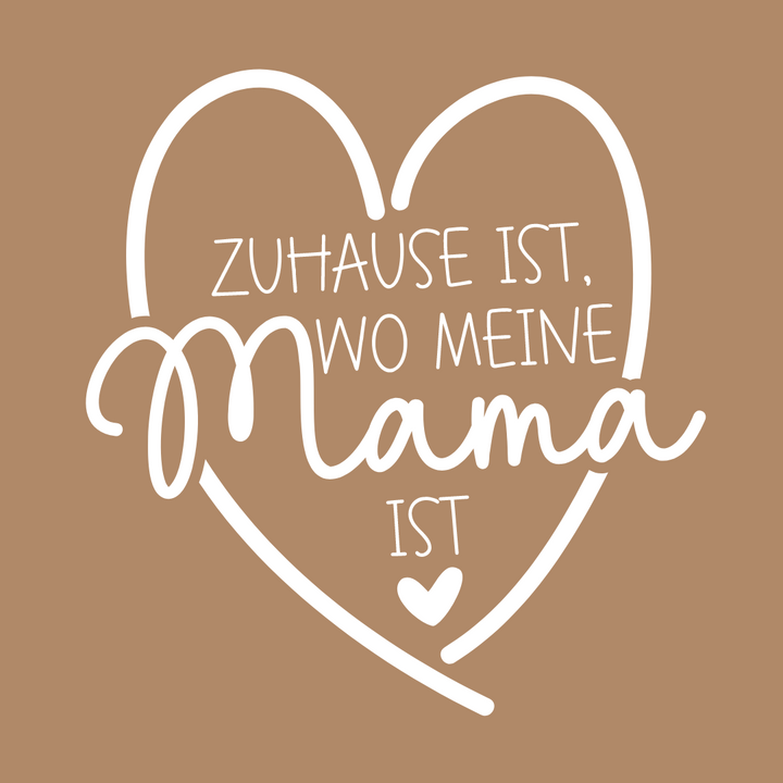 Filztasche „Zu Hause, wo meine Mama ist“ 🌸 - Lounis