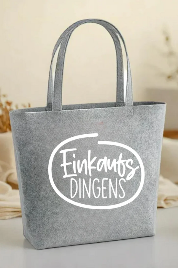 Filztasche Einkaufs Dingens 🛍️