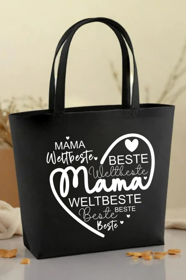 Filztasche „Mama - weltbeste“ 🌟