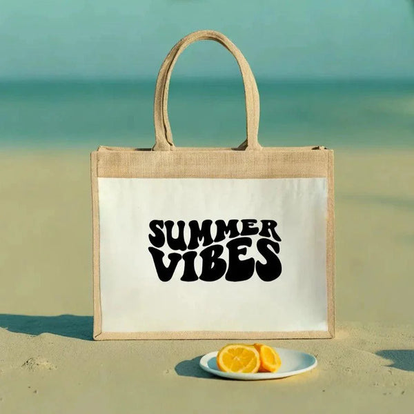 Jutetasche Summer Vibes☀️ - Lounis